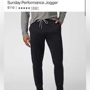 Vouri black joggers
